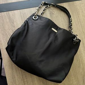Kate Spade Black Shoulder bag with gold chain hardware